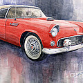 Ford Thunderbird 1955 Red
