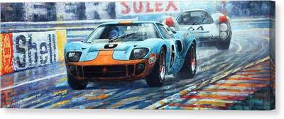 	1969 Le Mans 24 Ford GT 40 Ickx Oliver Winner Sells